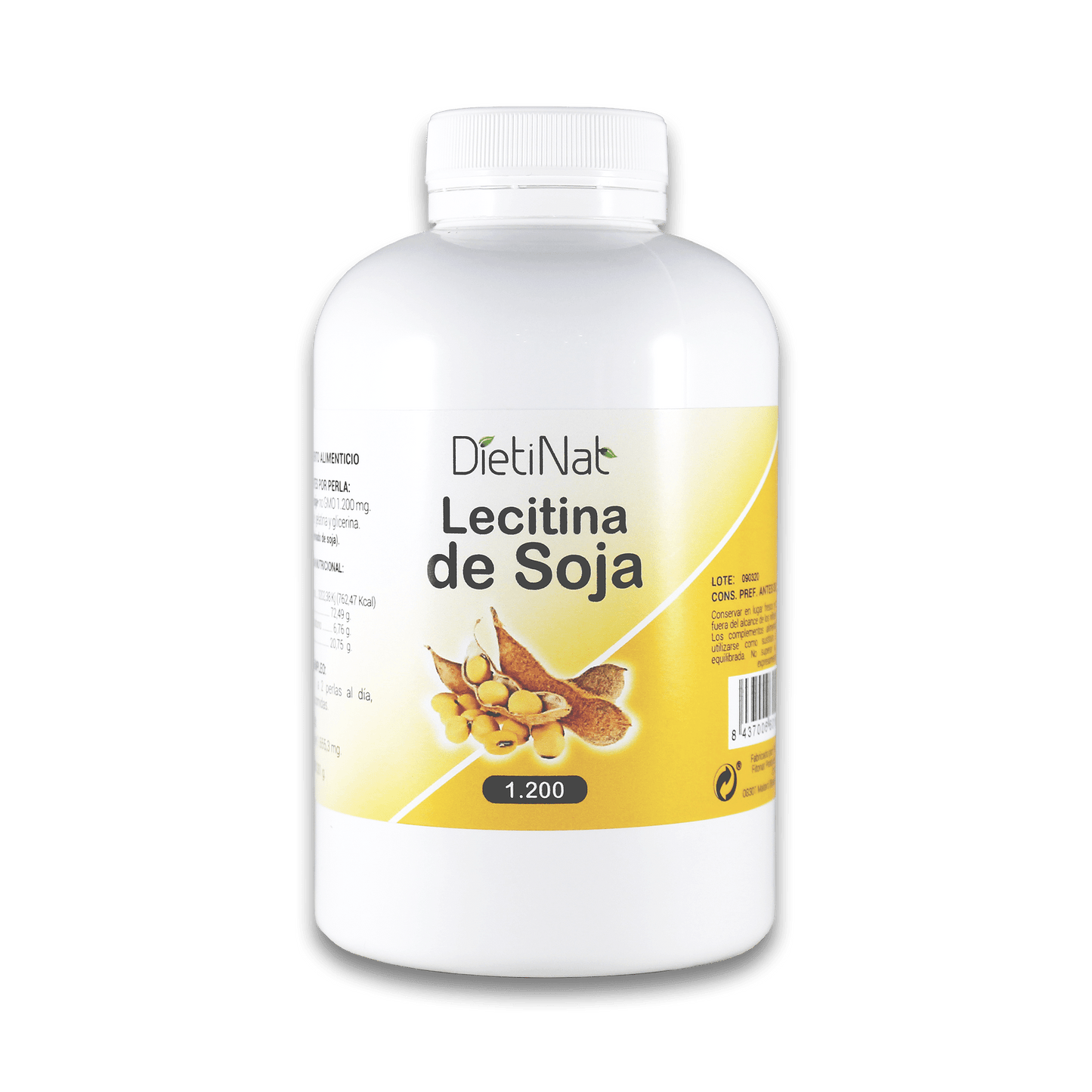 Lecitina de Soja 1.200 mg